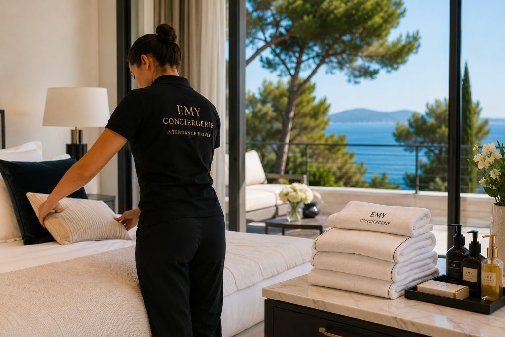 Emy Conciergerie Six Fours - Var - Intendance - Gestion ménage - linge